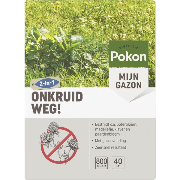 POKON  POKON ONKRUID WEG! 800 GRAM 40M²