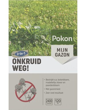 POKON  ONKRUID WEG! 2400 GRAM 120M²