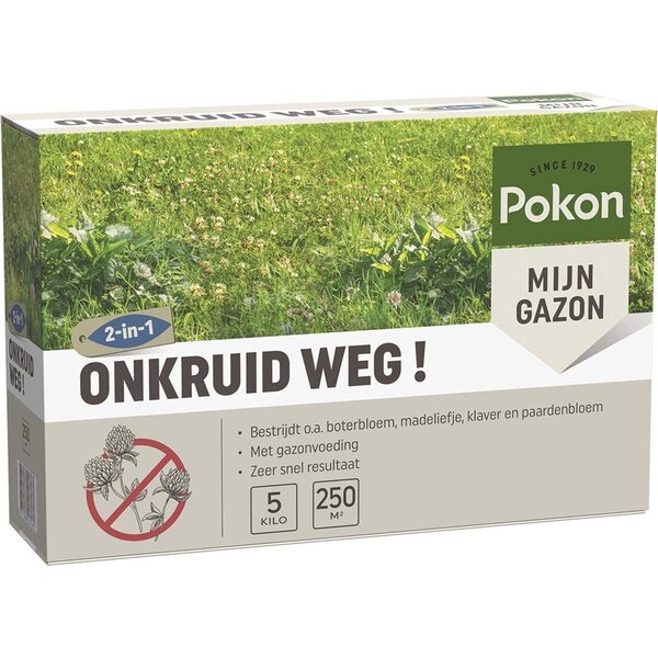 POKON  POKON ONKRUID WEG! 5 KG 250M²