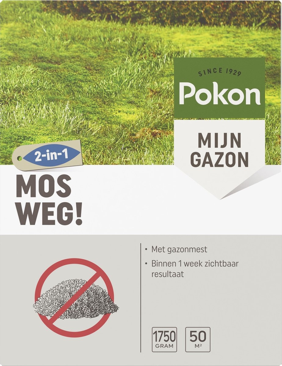 POKON MOS WEG! 1750 GRAM 50M²