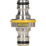 HOZELOCK METALEN KOPPELSTUK PRO VOOR 2 SLANGSTUKKEN Ø 12.5MM - 19MM