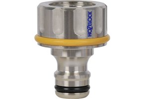 Metalen Slangkoppeling - kraanstuk PRO ½