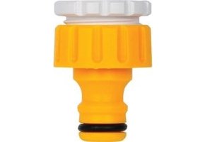 BUITENKRAANAANSLUITING 3/4” EN 1/2”