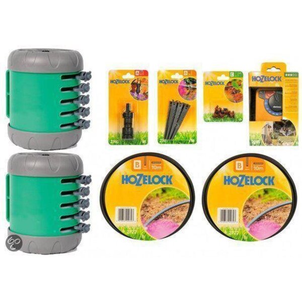 HOZELOCK Hozelock - Sprinkler Auto AquaPod 10 bewateringsset inclusief watertimer AC 1