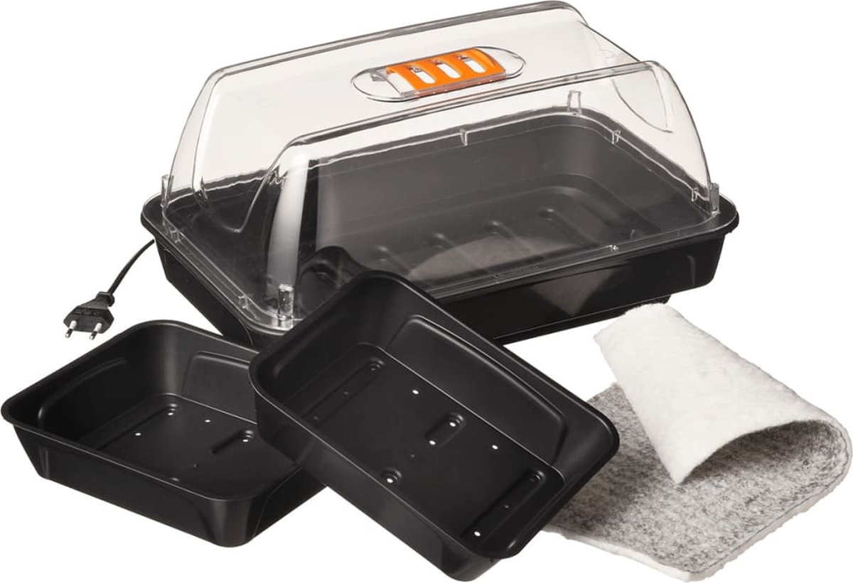 NATURE  Kweekkas verwarmd H19x38x24 cm