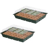 Nature Kweekkas met veenbakken H13x43x32.5 cm