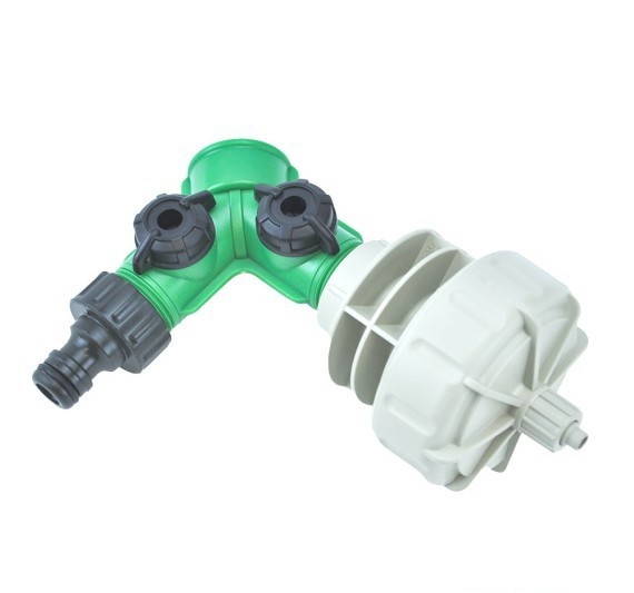 BLUMAT 2-WEG KRAANAANSLUITSET MET DRUKREDUCEERDER