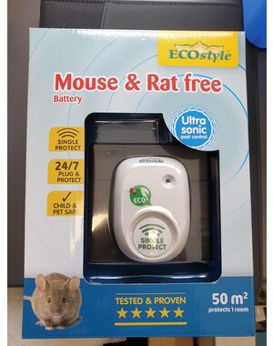 ECOSTYLE MOUSE & RAT FREE 50 BATTERY