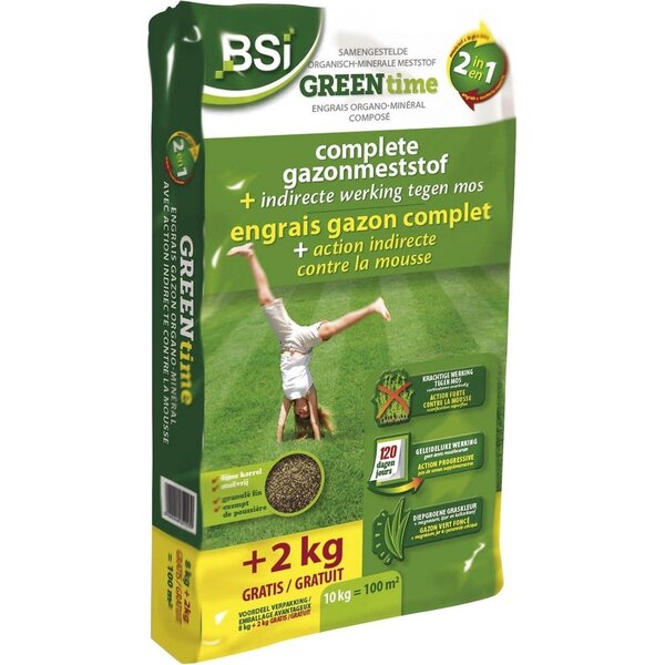 BSI BSI GAZON GREEN TIME 2-IN-1 10 KG