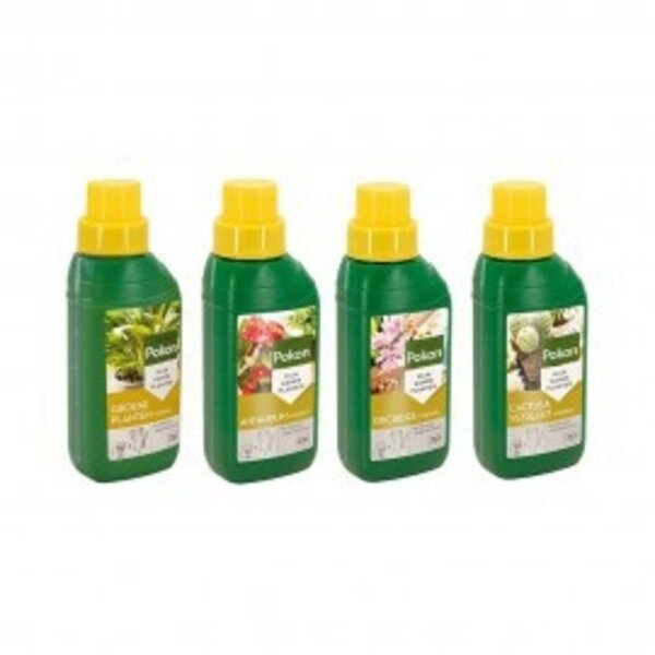 POKON  POKON PLANTENVOEDING 4 SOORTEN VOORDEELPACK 4 X 250 ML