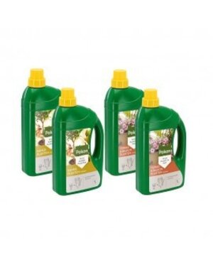 POKON  PLANTENVOEDING 2 SOORTEN VOORDEELPACK 4 X 1 LITER