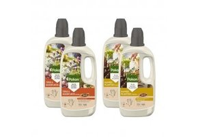 BIO PLANTENVOEDING 2 SOORTEN VOORDEELPACK 4 X 1 LITER
