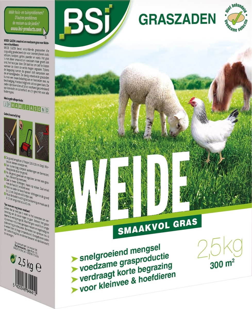 BSI GRASZAAD WEIDE 2,5 KG