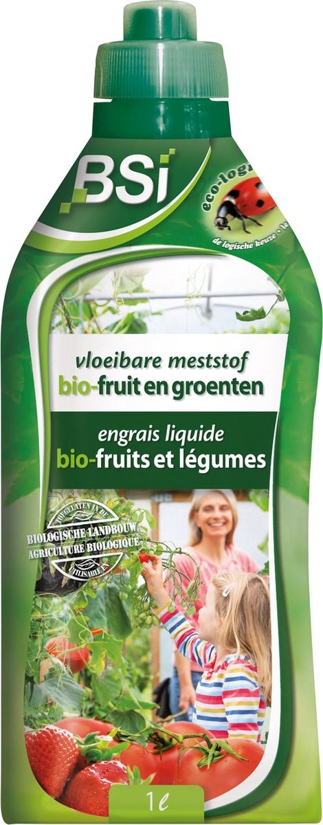 BSI BIO GROENTEN & FRUIT MESTSTOF 1 LITER