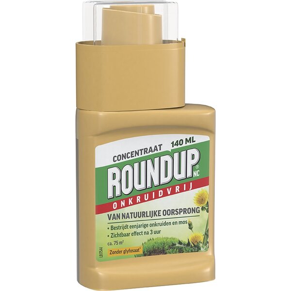 ROUNDUP  ROUNDUP NATUURLIJK ONKRUIDVRIJ CONCENTRAAT 140ML