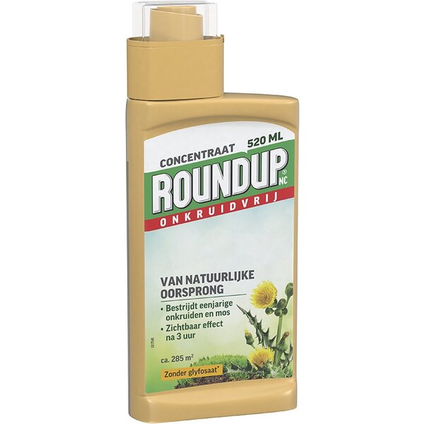 ROUNDUP  ROUNDUP NATUURLIJK ONKRUIDVRIJ CONCENTRAAT 520ML