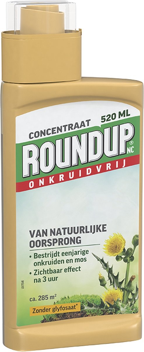ROUNDUP NATUURLIJK ONKRUIDVRIJ CONCENTRAAT 520ML