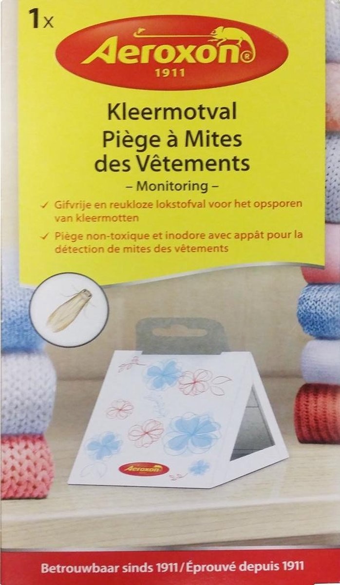 AEROXON KLEERMOTVAL KLEDINGMOT GIFVRIJ