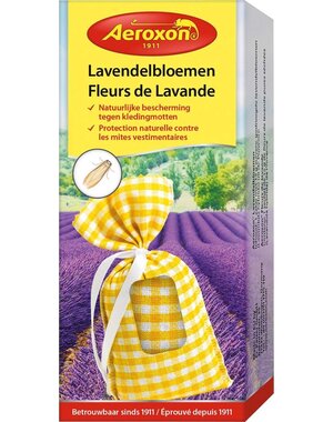 AEROXON LAVENDELBLOEMEN ZAKJES TEGEN KLEERMOTTEN