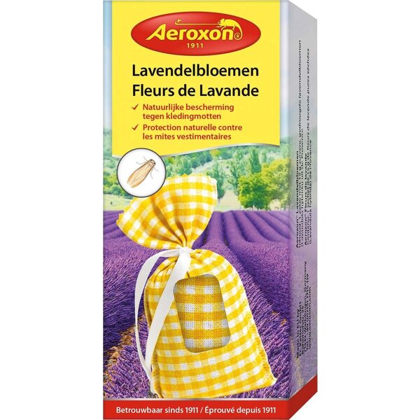 AEROXON AEROXON LAVENDELBLOEMEN ZAKJES TEGEN KLEERMOTTEN