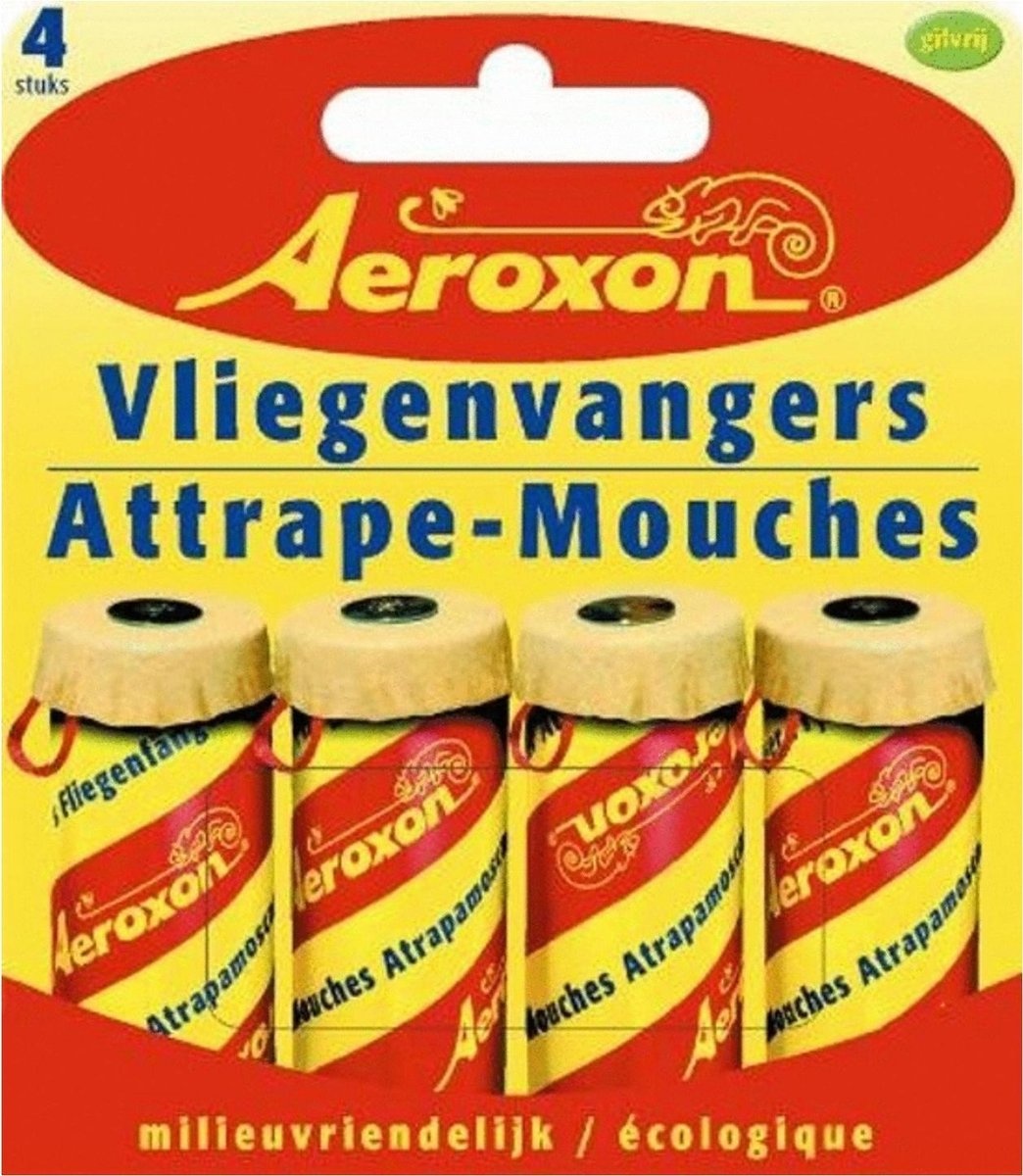AEROXON VLIEGENVANGER STRIPS 4 STUKS