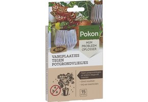 BIO VANGPLAATJES TEGEN POTGROND VLIEGJES 15 STUKS