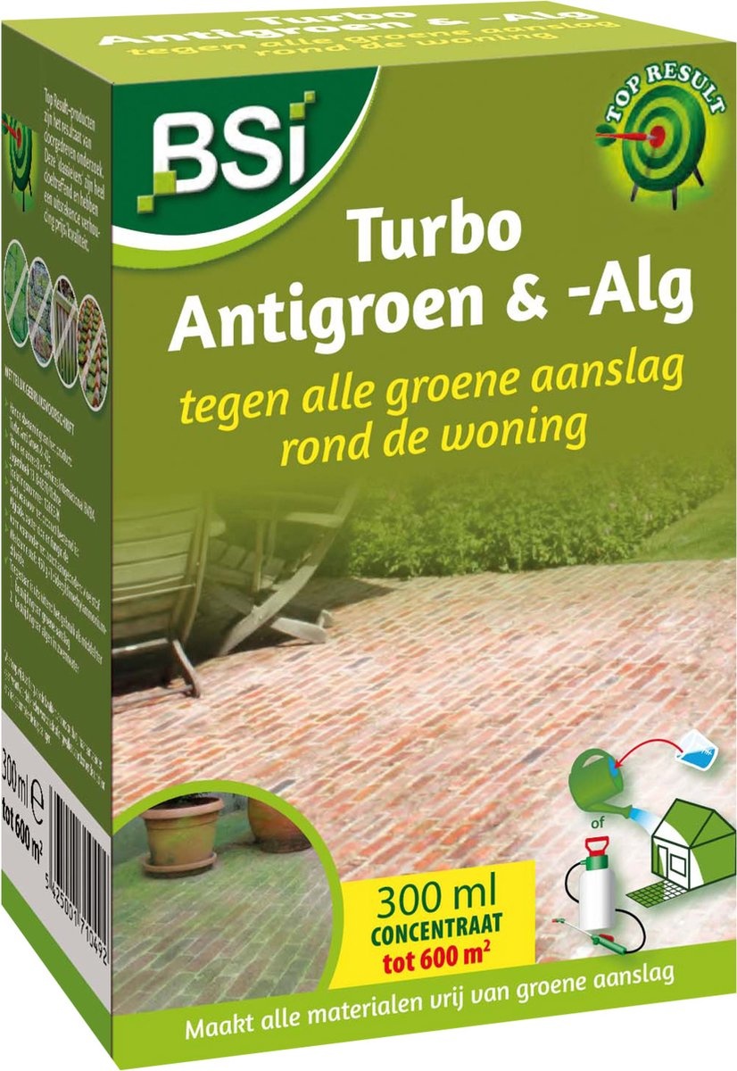 BSI TURBO ANTIGROEN & ALG 300 ML