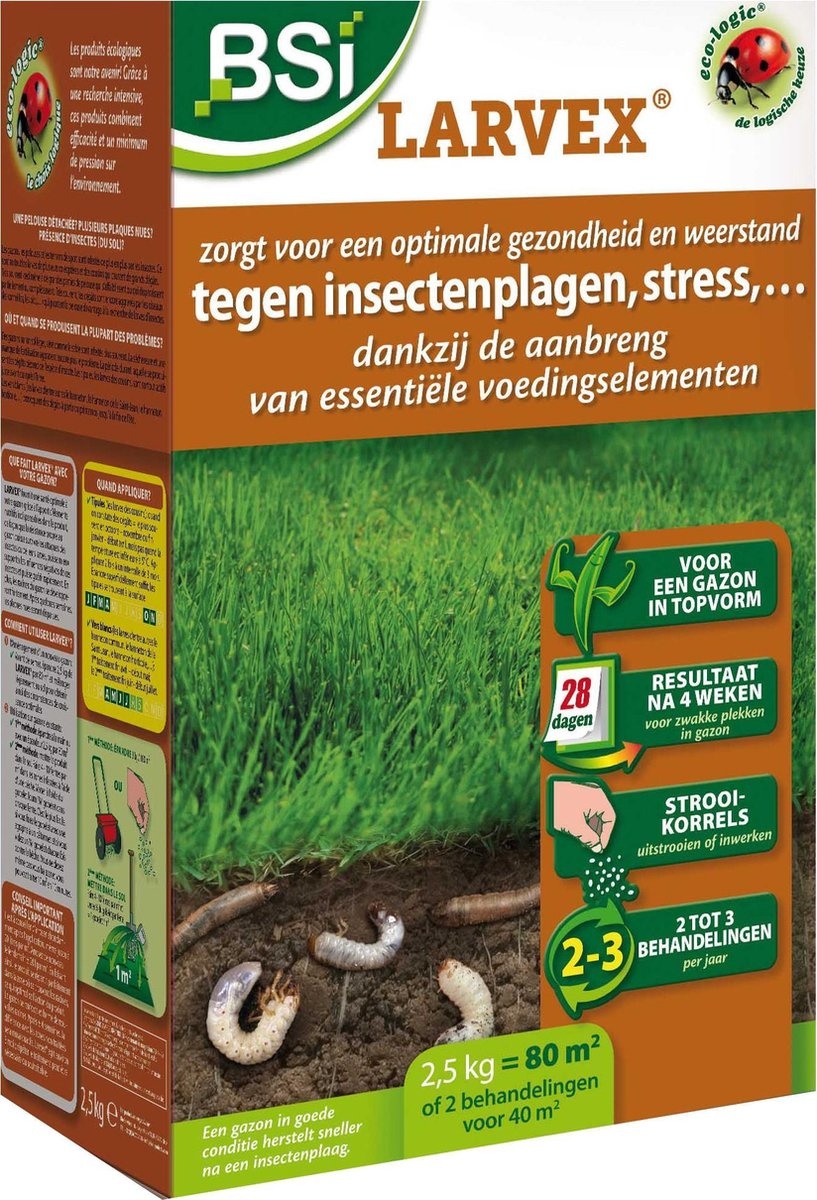 BSI LARVEX NATUURLIJKE BESTRIJDING 2,5 KG
