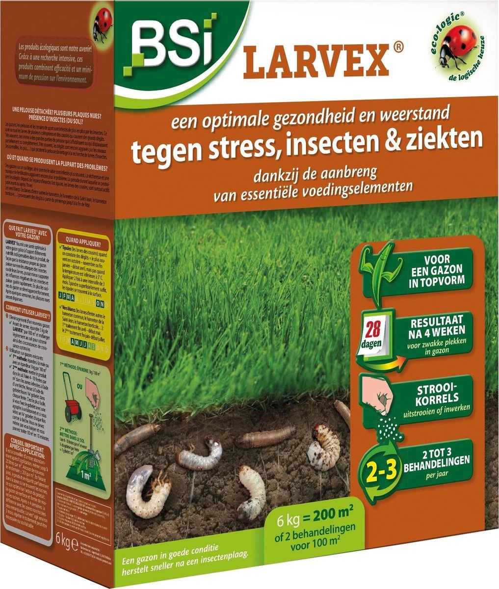 BSI LARVEX NATUURLIJKE BESTRIJDING 6 KG