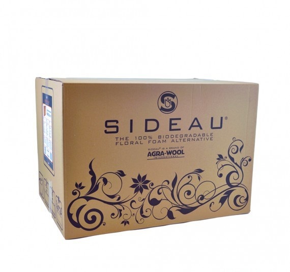 SIDEAU 100% NATURAL FLORAL FOAM STEEKPLAAT DOOS 5 STUKS 59.5X40X6CM