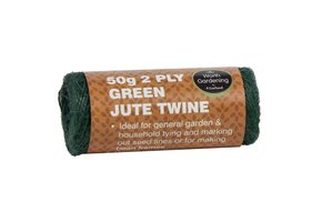 2 PLY GROEN JUTE TOUW 50 GRAM