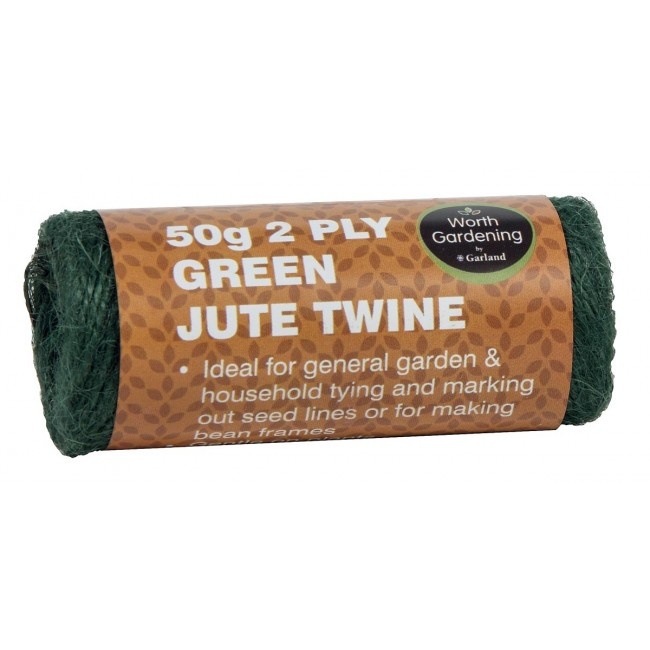 GARLAND 2 PLY GROEN JUTE TOUW 50 GRAM