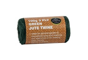 3 PLY GROEN JUTE TOUW 100 GRAM