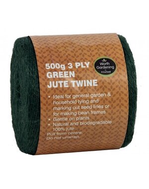 GARLAND 3 PLY GROEN JUTE TOUW 500 GRAM