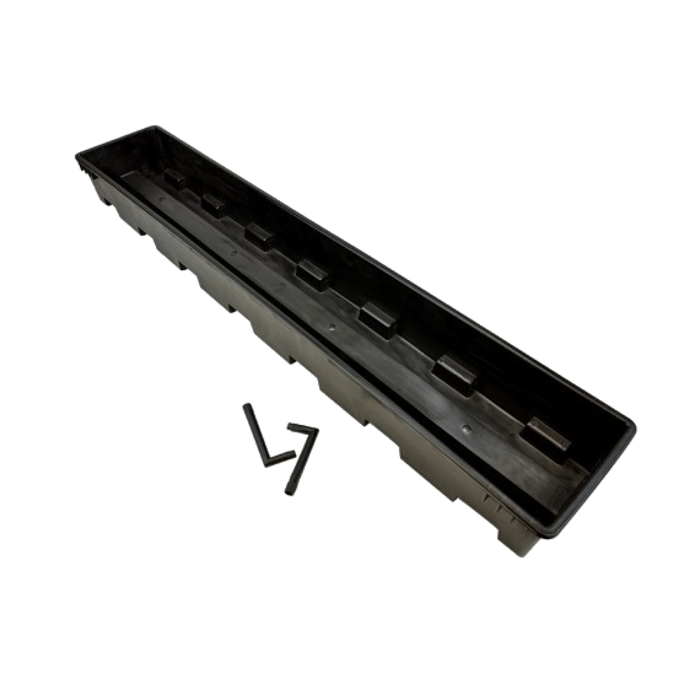 LIBRABAK 100 CM INCLUSIEF TWEE DRAINPIJPJES