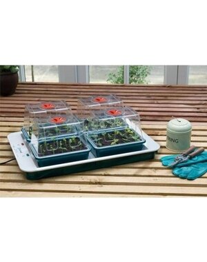 GARLAND FOUR TOP VERWARMDE PROPAGATOR MET AUTOMATISCHE TEMPERATUUR REGELING 59.5X41X20CM