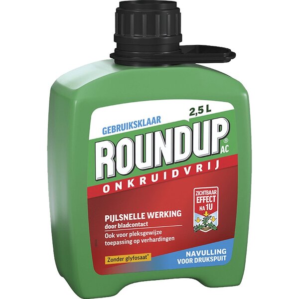 ROUNDUP ROUNDUP AC SNEL ONKRUIDVRIJ KANT EN KLAAR NAVULLING 2,5L