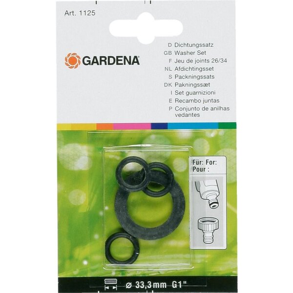 GARDENA GARDENA RUBBERRINGEN SET