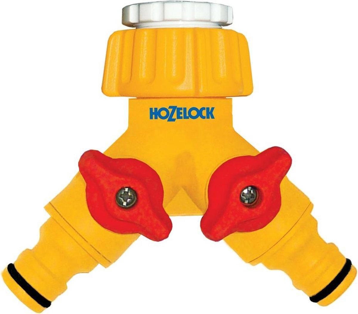HOZELOCK DUBBELE KRAANAANSLUITING 3/4" EN 1/2"