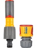 HOZELOCK PLUS 3-IN-1 TUINSPUIT + SLANGKOPPELING MET AQUASTOP SET