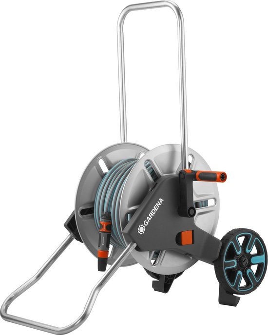 GARDENA CLEVERROLL L METALEN SLANGENWAGEN SET (40 METER 19 MM SLANG + KOPPELINGEN)