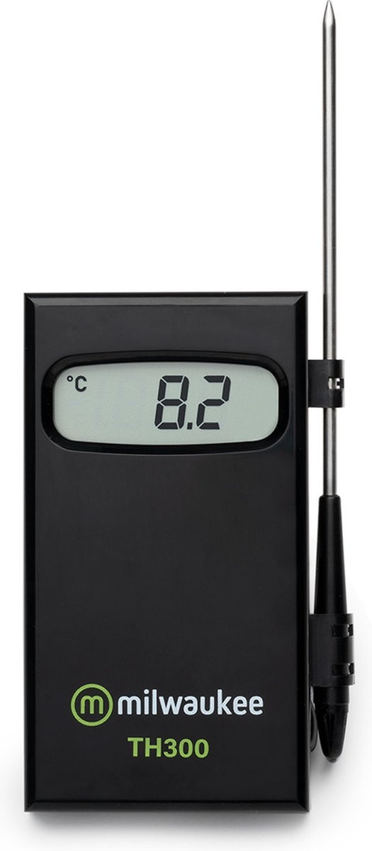 MILWAUKEE TH300 DIGITALE THERMOMETER MET LOSSE RVS SENSOR -50°C TOT +150°C