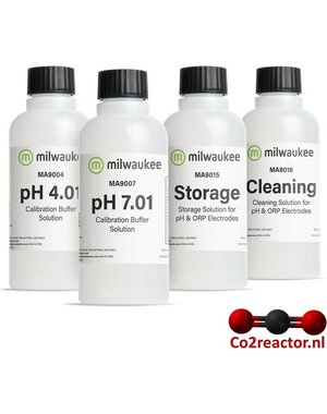 MILWAUKEE PH STARTER KIT 4 X 230 ML