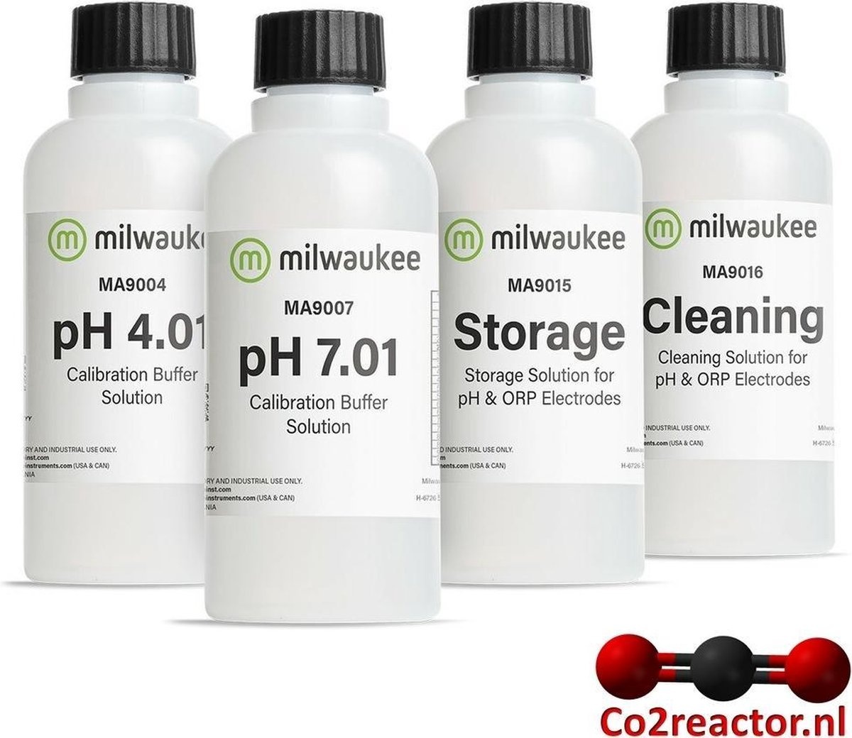 MILWAUKEE PH STARTER KIT 4 X 230 ML