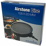 AQUAKING LUCHTSTEEN PLAT ROND MET RAND 108 MM