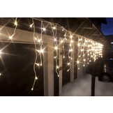 Generic  LED Ijspegel Kerstverlichting 12 meter - Warm wit - 480 LEDs