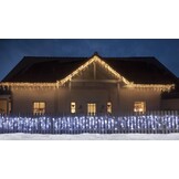 Generic   LED Ijspegel Kerstverlichting 24 meter - Warm wit - 960 LEDs