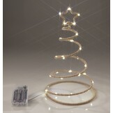 Star-Max LED spiraalvormige dennenboom