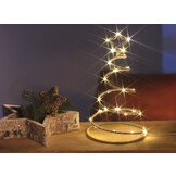 Star-Max LED spiraalvormige dennenboom