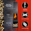 BBQ Collection Terrashaard Zwart 36x36x150cm